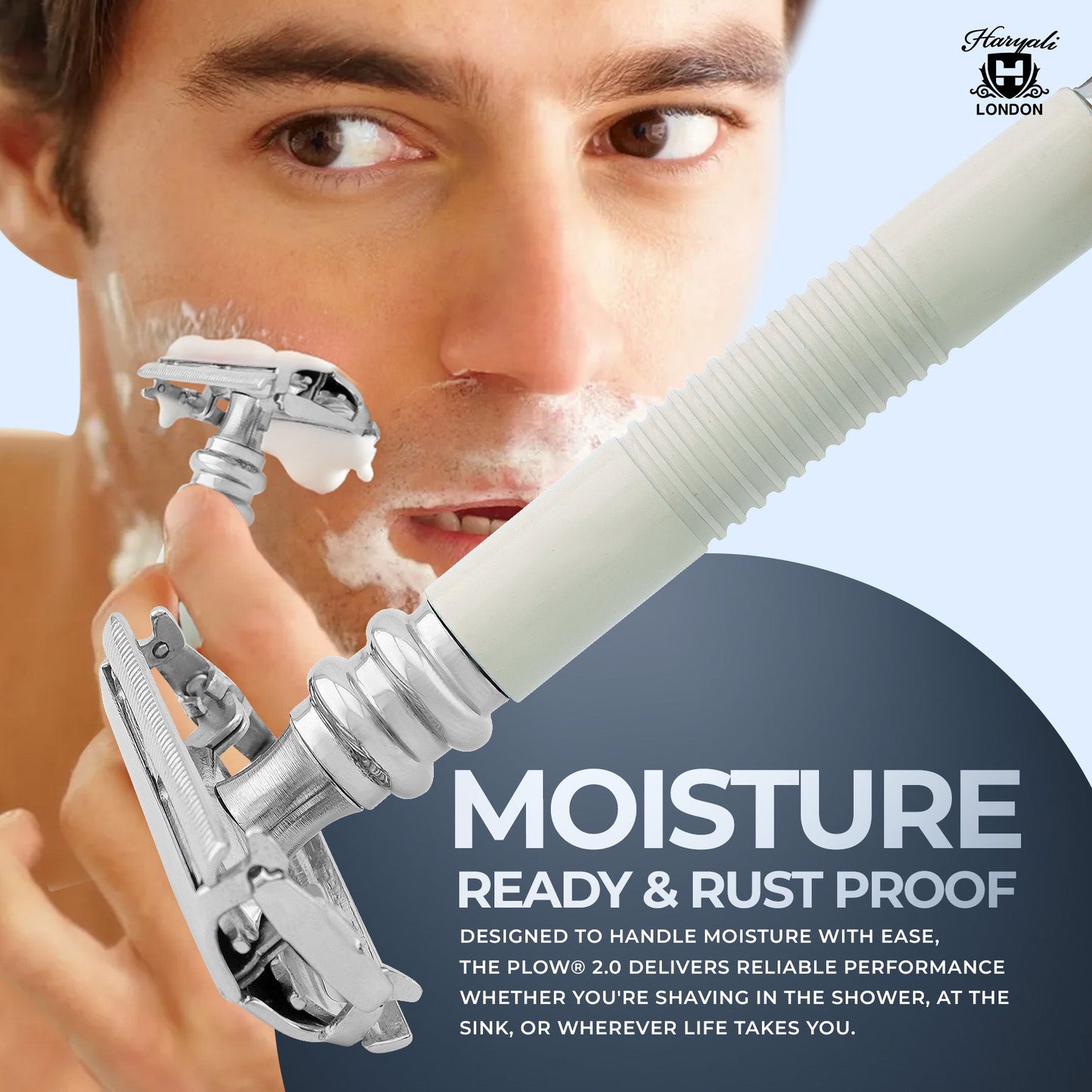 Butterfly Safety Razor Ivory
