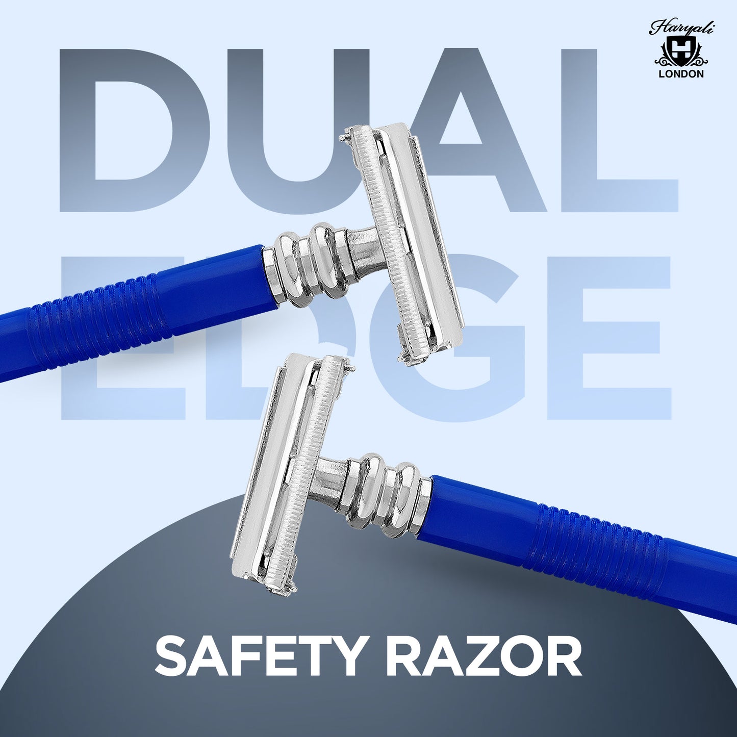 Butterfly Safety Razor Blue