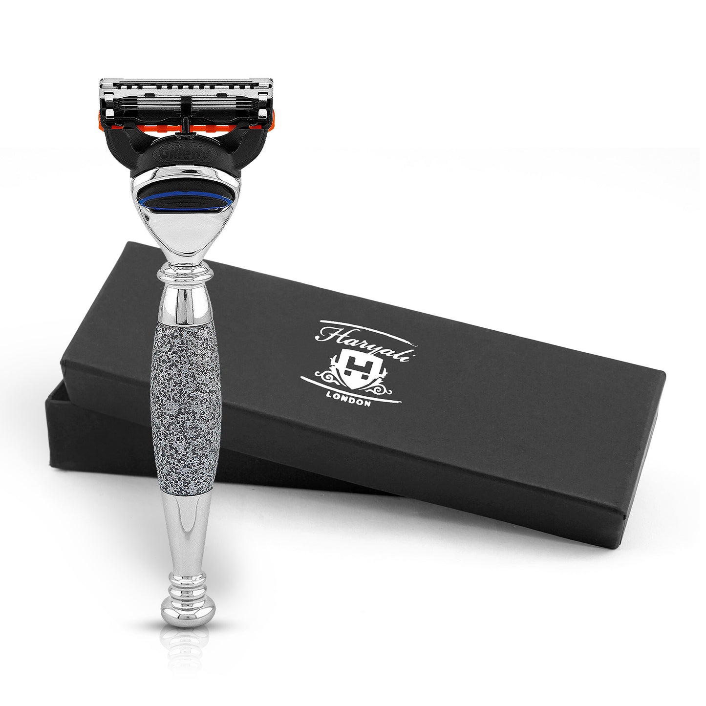 Tandoori Antique 5 Edge Shaving Razor - Silver