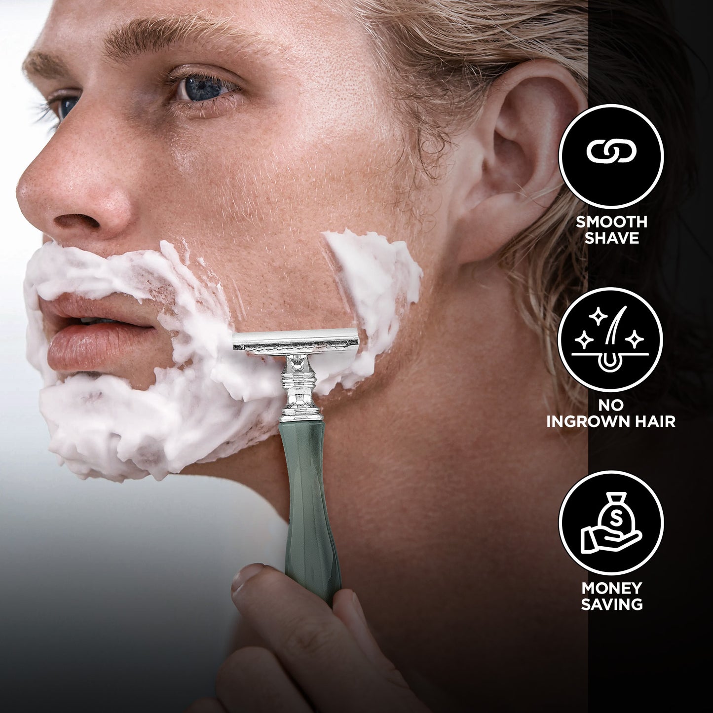 Double Edge Razor Grey