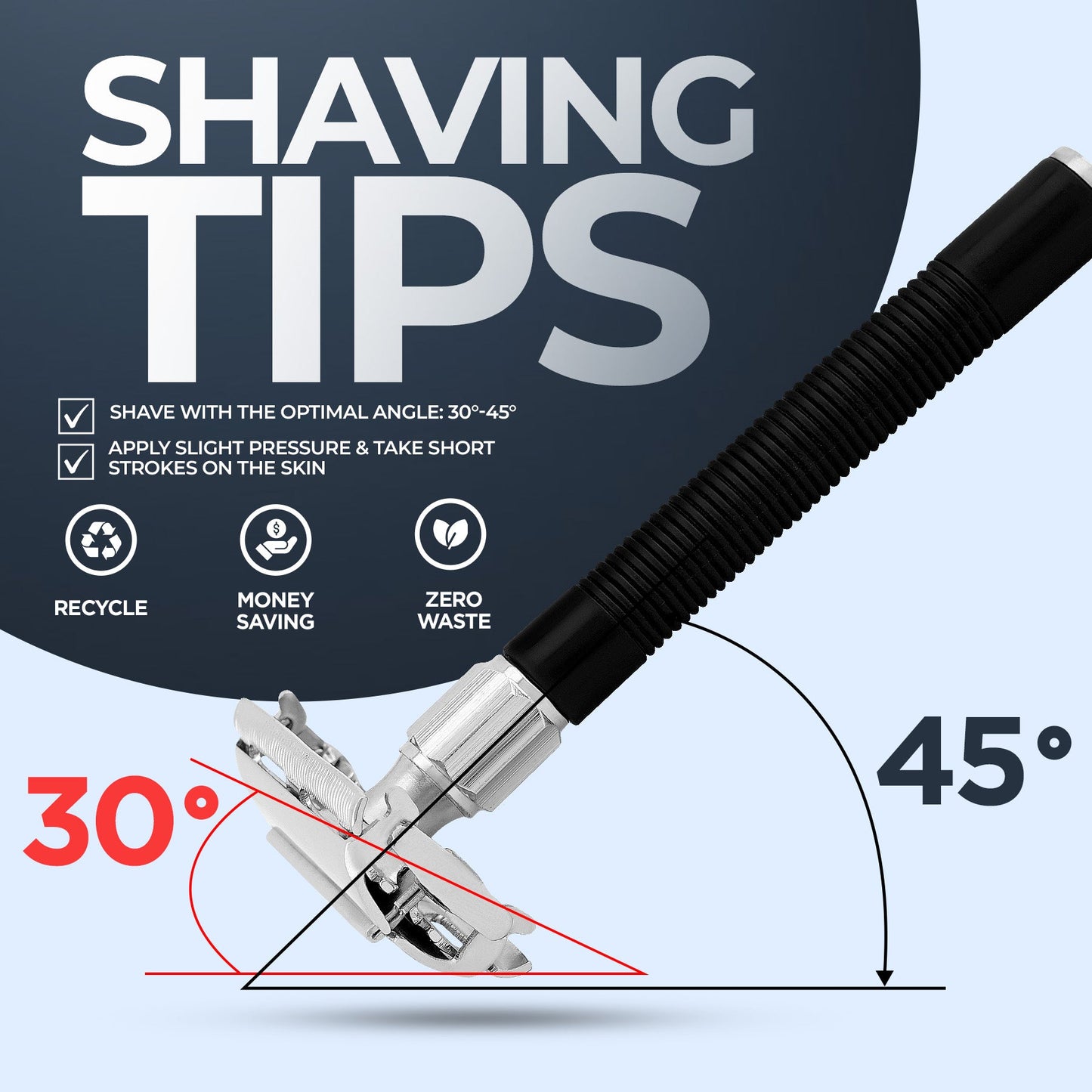 Haryali double edge razor for smooth wet shave