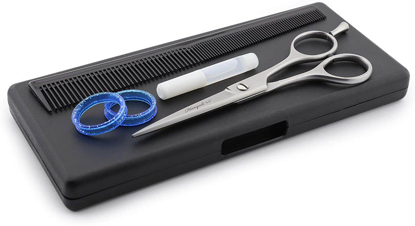Haryali 5.5" Hairdressing Barber Scissors Hair Cutting Salon Shears - HARYALI LONDON