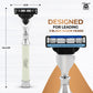 Haryali's Round 3 Edge Shaving Razor Ivory Color