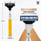 Haryali's Round 3 Edge Shaving Razor - Yellow