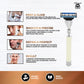 Haryali's Round 3 Edge Shaving Razor Ivory Color
