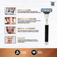 Haryali's Round 3 Edge Shaving Razor - Black
