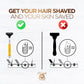 Haryali's Round 3 Edge Shaving Razor - Yellow