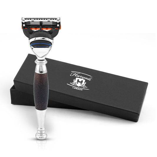 Tandoori Antique 5 Edge Shaving Razor - Maroon