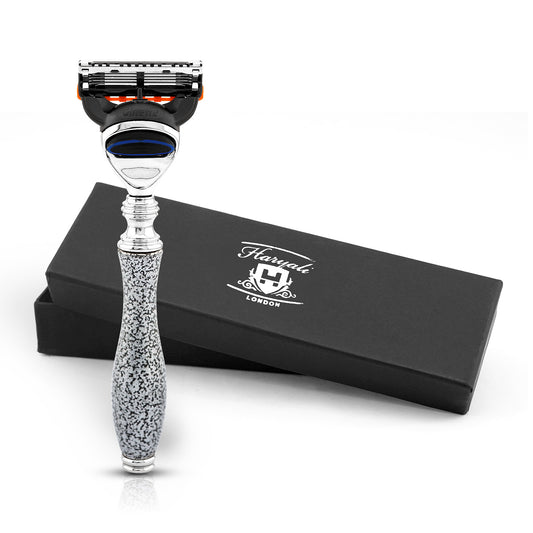Haryali's Antique 5 Edge Shaving Razor - Silver