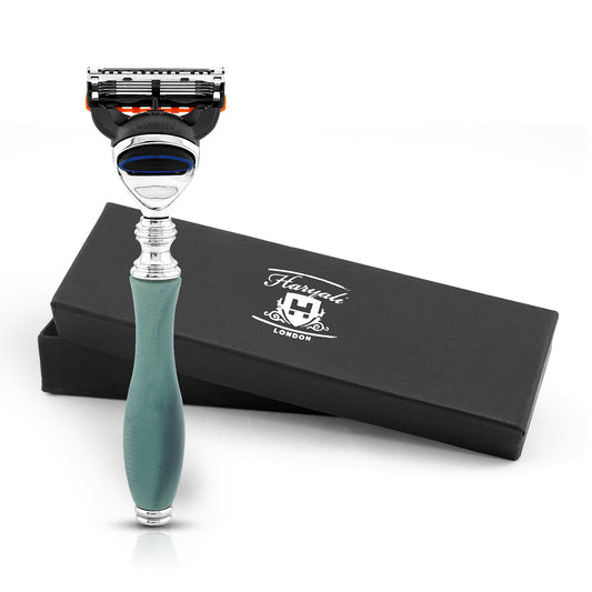 Haryali's 5 Edge Shaving Razor - Green