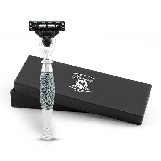 Tandori Antique 3 Edge Shaving Razor - Silver