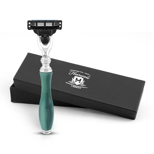 Haryali's 3 Edge Shaving Razor - Green