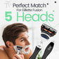 Haryali's Apex 5 Edge Shaving Razor - Black