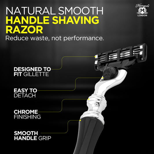 Haryali's 3 Edge Shaving Razor - Black