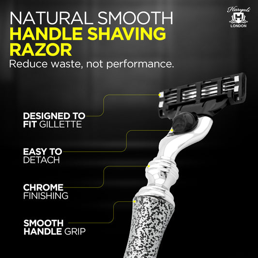 Haryali's Antique 3 Edge Shaving Razor - Silver