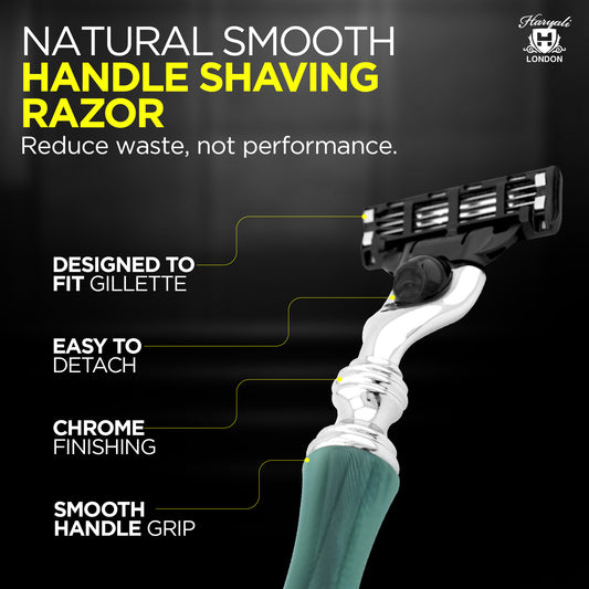 Haryali's 3 Edge Shaving Razor - Green