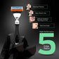Haryali's Apex 5 Edge Shaving Razor - Black