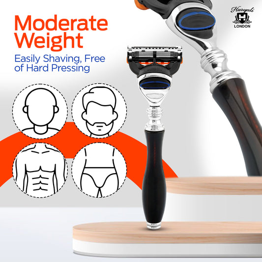 Haryali's Classy 5 Edge Shaving Razor