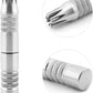 GERMAN Stainless steel Travel Manual Nose Ear Hair Trimmer Operate no Battery Grooming Kit - HARYALI LONDON