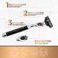 Haryali's Round 3 Edge Shaving Razor - Black