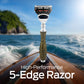 Antique 5 Edge Shaving Razor Gold