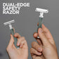 Haryali's Double Edge Safety Razor - Blue
