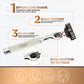 Haryali's Round 3 Edge Shaving Razor Ivory Color