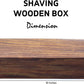 Haryali's Wooden Straight Edge Razor Kit