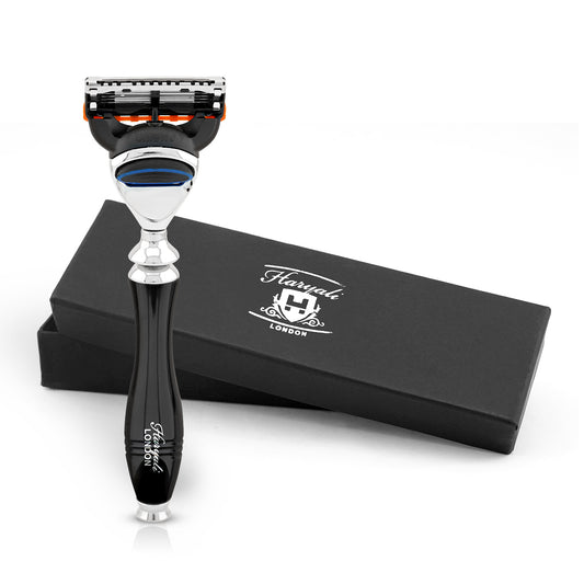 Haryali's Apex 5 Edge Shaving Razor - Black