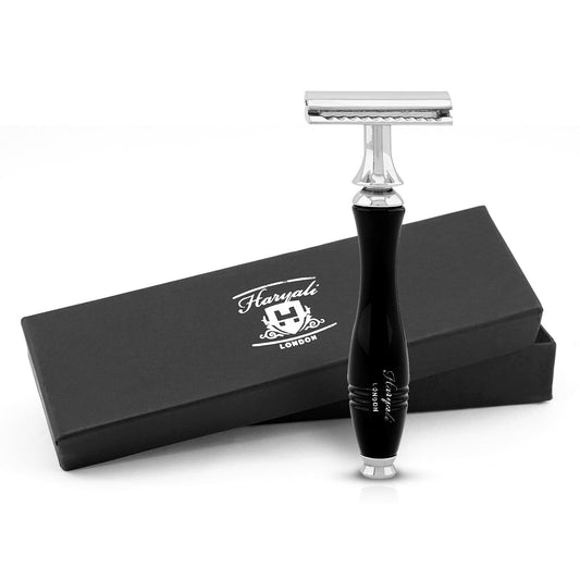 Apex Black Double Edge Safety Razor
