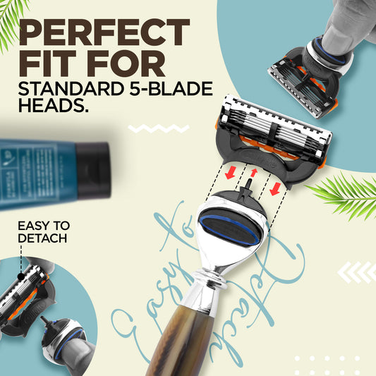 Haryali tandoori razor perfect fit for Fusion 5 heads
