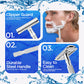 Premium safety razor for men’s grooming routine

