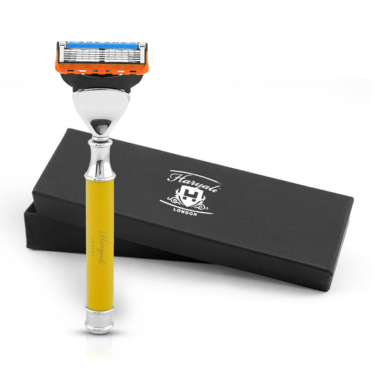 Round 5 Edge Shaving Razor Yellow