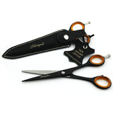 Haryali London 6 inch Hair Cutting Detachable Finger Rings Hairdressing Stainless Steel Sharp Razor ShearEdge - HARYALI LONDON