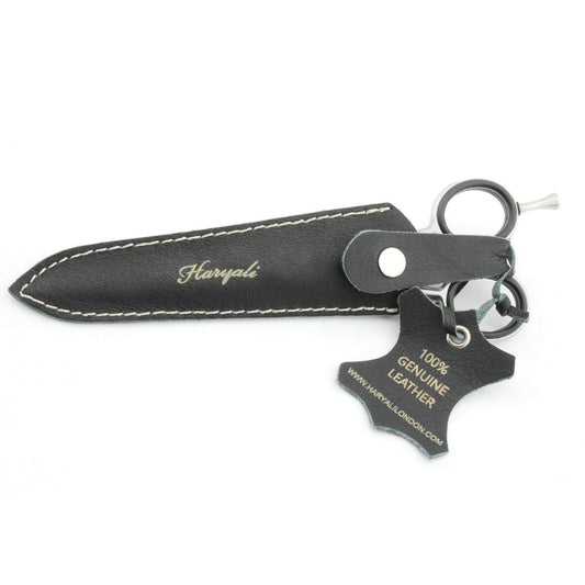Hair Cutting Scissor Professional Barber 6-inches Sharp Razor Edge With Leather Case - HARYALI LONDON